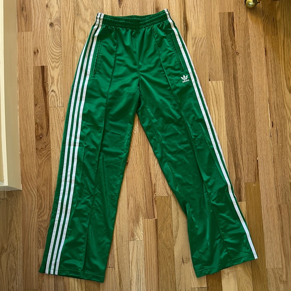Green Adidas Track Pants Women